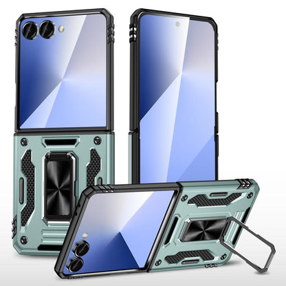Armor PC + TPU Camera Shield Phone Case, For Galaxy Z Fold7 / Z Fold8 Ultra 5G, For Galaxy Z Flip7 / Z Flip8 5G, For Samsung Galaxy Z Flip6 5G, For Samsung Galaxy Z Fold6 5G