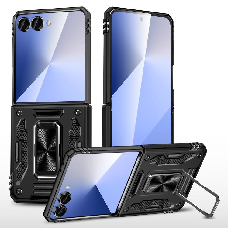 Armor PC + TPU Camera Shield Phone Case, For Galaxy Z Fold7 / Z Fold8 Ultra 5G, For Galaxy Z Flip7 / Z Flip8 5G, For Samsung Galaxy Z Flip6 5G, For Samsung Galaxy Z Fold6 5G