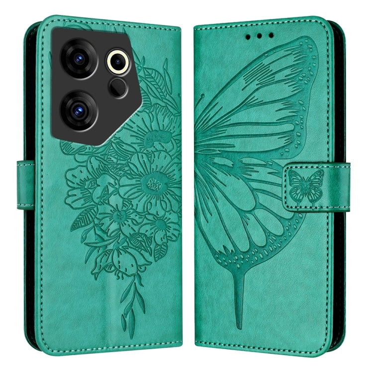 Embossed Butterfly Leather Phone Case, For Tecno Camon 20 Premier 5G, For Tecno Camon 20 Pro 5G, For Tecno Camon 20 / 20 Pro 4G, For Tecno Spark Go 2023/Pop 7/Pop 7 Pro, For Tecno Spark 9, For Tecno Pop 5c / Itel A23 Pro/A17                            ...