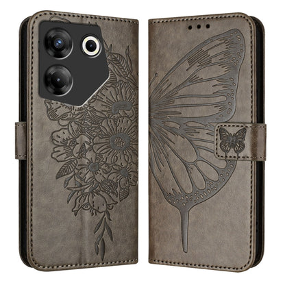 Embossed Butterfly Leather Phone Case, For Tecno Camon 20 Premier 5G, For Tecno Camon 20 Pro 5G, For Tecno Camon 20 / 20 Pro 4G, For Tecno Spark Go 2023/Pop 7/Pop 7 Pro, For Tecno Spark 9, For Tecno Pop 5c / Itel A23 Pro/A17                            ...