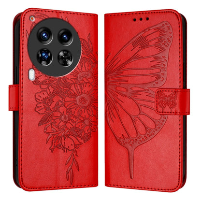Embossed Butterfly Leather Phone Case, For Tecno Camon 50 4G, For Tenco Pova Slirm / Spark Slirm, For Tecno Camon 40 Pro 4G, For Tecno Camon 40 Premier, For Tecno Camon 40 4G, For Tecno Spark 30 5G / Pova 6 Neo 5G, For Tecno Spark 30 5G / 6 Neo 5G     ...