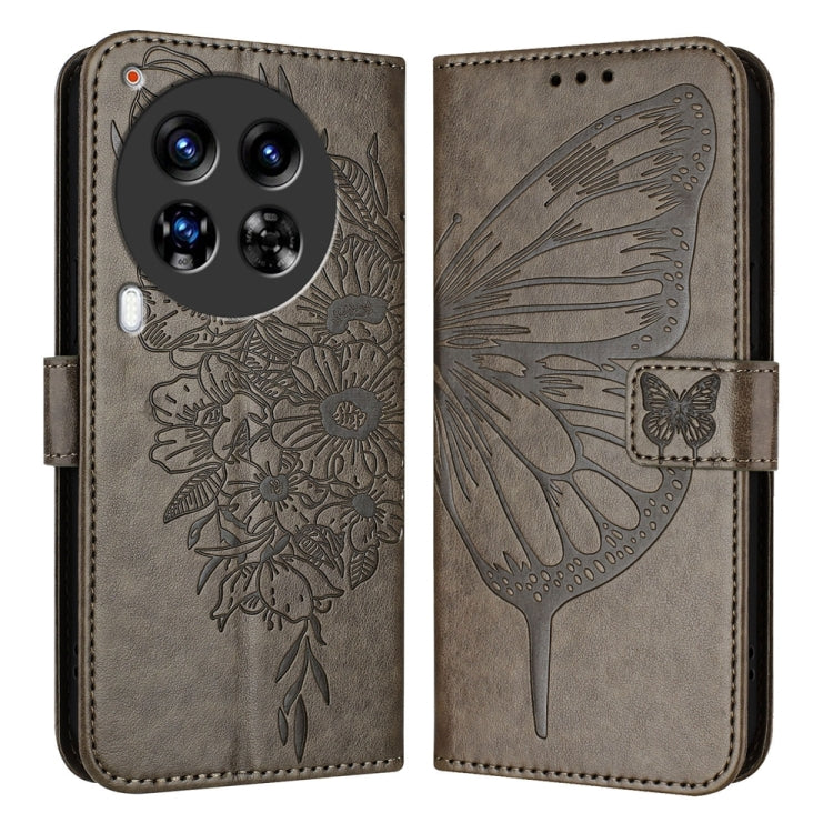 Embossed Butterfly Leather Phone Case, For Tecno Camon 50 4G, For Tenco Pova Slirm / Spark Slirm, For Tecno Camon 40 Pro 4G, For Tecno Camon 40 Premier, For Tecno Camon 40 4G, For Tecno Spark 30 5G / Pova 6 Neo 5G, For Tecno Spark 30 5G / 6 Neo 5G     ...