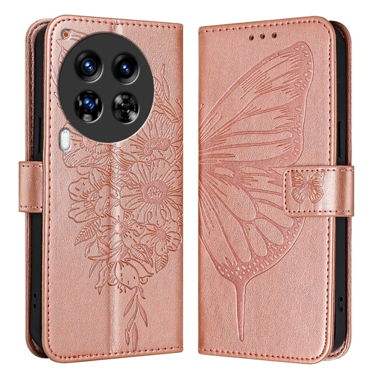 Embossed Butterfly Leather Phone Case, For Tecno Camon 50 4G, For Tenco Pova Slirm / Spark Slirm, For Tecno Camon 40 Pro 4G, For Tecno Camon 40 Premier, For Tecno Camon 40 4G, For Tecno Spark 30 5G / Pova 6 Neo 5G, For Tecno Spark 30 5G / 6 Neo 5G     ...