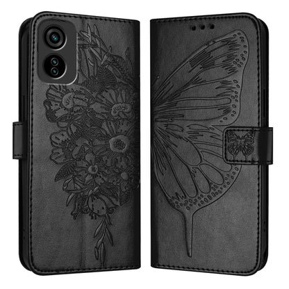 Embossed Butterfly Leather Phone Case, For Tecno Camon 50 4G, For Tenco Pova Slirm / Spark Slirm, For Tecno Camon 40 Pro 4G, For Tecno Camon 40 Premier, For Tecno Camon 40 4G, For Tecno Spark 30 5G / Pova 6 Neo 5G, For Tecno Spark 30 5G / 6 Neo 5G     ...