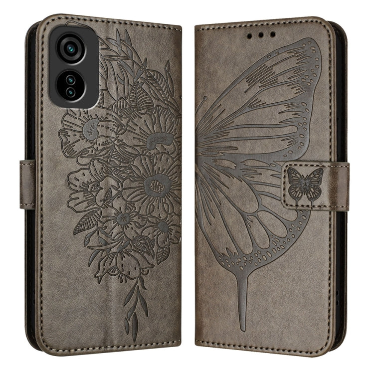 Embossed Butterfly Leather Phone Case, For Tecno Camon 50 4G, For Tenco Pova Slirm / Spark Slirm, For Tecno Camon 40 Pro 4G, For Tecno Camon 40 Premier, For Tecno Camon 40 4G, For Tecno Spark 30 5G / Pova 6 Neo 5G, For Tecno Spark 30 5G / 6 Neo 5G     ...