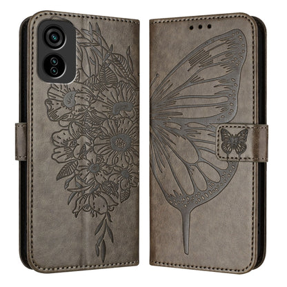 Embossed Butterfly Leather Phone Case, For Tecno Camon 50 4G, For Tenco Pova Slirm / Spark Slirm, For Tecno Camon 40 Pro 4G, For Tecno Camon 40 Premier, For Tecno Camon 40 4G, For Tecno Spark 30 5G / Pova 6 Neo 5G, For Tecno Spark 30 5G / 6 Neo 5G     ...