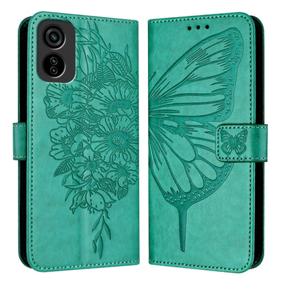 Embossed Butterfly Leather Phone Case, For Tecno Camon 50 4G, For Tenco Pova Slirm / Spark Slirm, For Tecno Camon 40 Pro 4G, For Tecno Camon 40 Premier, For Tecno Camon 40 4G, For Tecno Spark 30 5G / Pova 6 Neo 5G, For Tecno Spark 30 5G / 6 Neo 5G     ...