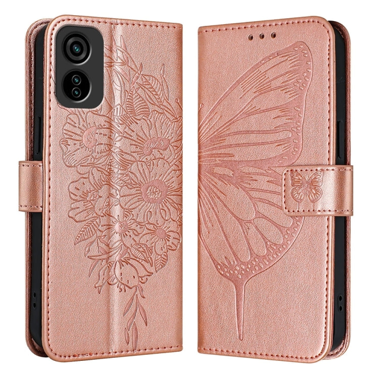 Embossed Butterfly Leather Phone Case, For Tecno Camon 50 4G, For Tenco Pova Slirm / Spark Slirm, For Tecno Camon 40 Pro 4G, For Tecno Camon 40 Premier, For Tecno Camon 40 4G, For Tecno Spark 30 5G / Pova 6 Neo 5G, For Tecno Spark 30 5G / 6 Neo 5G     ...