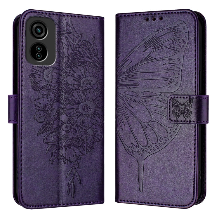 Embossed Butterfly Leather Phone Case, For Tecno Camon 50 4G, For Tenco Pova Slirm / Spark Slirm, For Tecno Camon 40 Pro 4G, For Tecno Camon 40 Premier, For Tecno Camon 40 4G, For Tecno Spark 30 5G / Pova 6 Neo 5G, For Tecno Spark 30 5G / 6 Neo 5G     ...
