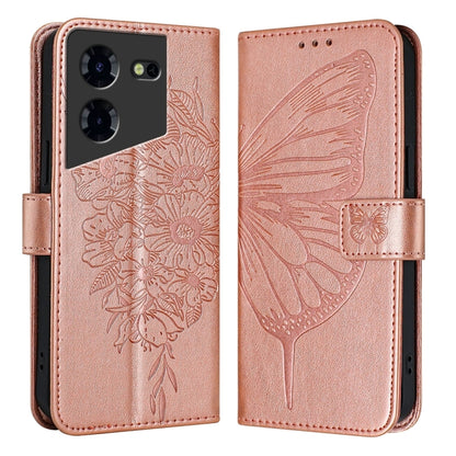 Embossed Butterfly Leather Phone Case, For Tecno Pova 6 5G, For Tecno Pova 6, For Tecno Camon 30 Pro, For Tecno Camon 30 4G / 5G, For Tecno Pova 6 Pro, For Tecno Spark 20 Pro+, For Tecno Spark 20 Pro, For Tecno Spark Go 2024 / Spark 20C                ...