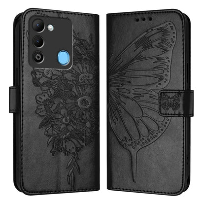 Embossed Butterfly Leather Phone Case, For Tecno Camon 20 Premier 5G, For Tecno Camon 20 Pro 5G, For Tecno Camon 20 / 20 Pro 4G, For Tecno Spark Go 2023/Pop 7/Pop 7 Pro, For Tecno Spark 9, For Tecno Pop 5c / Itel A23 Pro/A17                            ...