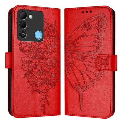Embossed Butterfly Leather Phone Case, For Tecno Camon 20 Premier 5G, For Tecno Camon 20 Pro 5G, For Tecno Camon 20 / 20 Pro 4G, For Tecno Spark Go 2023/Pop 7/Pop 7 Pro, For Tecno Spark 9, For Tecno Pop 5c / Itel A23 Pro/A17                            ...