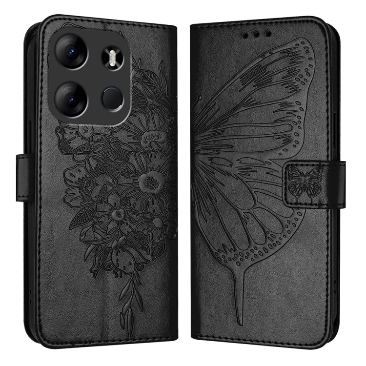 Embossed Butterfly Leather Phone Case, For Tecno Camon 20 Premier 5G, For Tecno Camon 20 Pro 5G, For Tecno Camon 20 / 20 Pro 4G, For Tecno Spark Go 2023/Pop 7/Pop 7 Pro, For Tecno Spark 9, For Tecno Pop 5c / Itel A23 Pro/A17                            ...