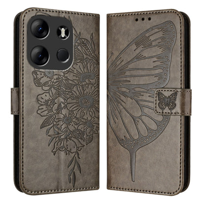 Embossed Butterfly Leather Phone Case, For Tecno Camon 20 Premier 5G, For Tecno Camon 20 Pro 5G, For Tecno Camon 20 / 20 Pro 4G, For Tecno Spark Go 2023/Pop 7/Pop 7 Pro, For Tecno Spark 9, For Tecno Pop 5c / Itel A23 Pro/A17                            ...