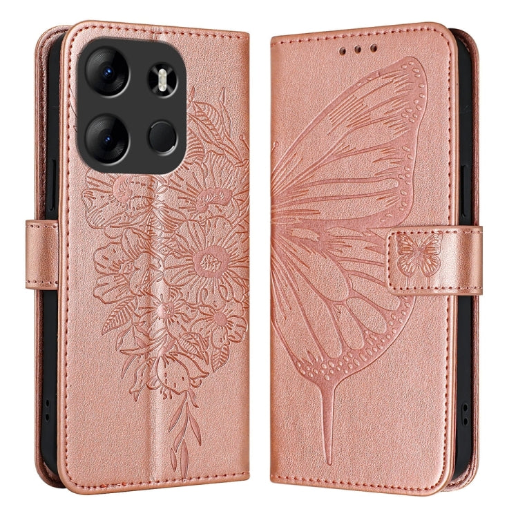 Embossed Butterfly Leather Phone Case, For Tecno Camon 20 Premier 5G, For Tecno Camon 20 Pro 5G, For Tecno Camon 20 / 20 Pro 4G, For Tecno Spark Go 2023/Pop 7/Pop 7 Pro, For Tecno Spark 9, For Tecno Pop 5c / Itel A23 Pro/A17                            ...