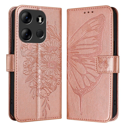 Embossed Butterfly Leather Phone Case, For Tecno Camon 20 Premier 5G, For Tecno Camon 20 Pro 5G, For Tecno Camon 20 / 20 Pro 4G, For Tecno Spark Go 2023/Pop 7/Pop 7 Pro, For Tecno Spark 9, For Tecno Pop 5c / Itel A23 Pro/A17                            ...