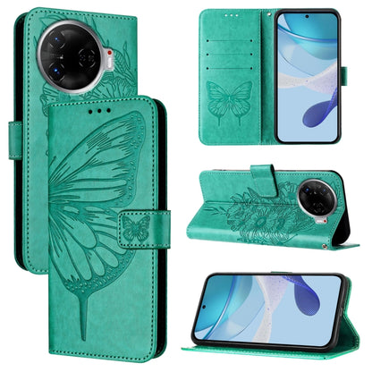Embossed Butterfly Leather Phone Case, For Tecno Pova 6 5G, For Tecno Pova 6, For Tecno Camon 30 Pro, For Tecno Camon 30 4G / 5G, For Tecno Pova 6 Pro, For Tecno Spark 20 Pro+, For Tecno Spark 20 Pro, For Tecno Spark Go 2024 / Spark 20C                ...