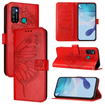 Embossed Butterfly Leather Phone Case, For Tecno Camon 20 Premier 5G, For Tecno Camon 20 Pro 5G, For Tecno Camon 20 / 20 Pro 4G, For Tecno Spark Go 2023/Pop 7/Pop 7 Pro, For Tecno Spark 9, For Tecno Pop 5c / Itel A23 Pro/A17                            ...