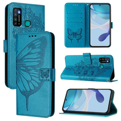 Embossed Butterfly Leather Phone Case, For Tecno Camon 20 Premier 5G, For Tecno Camon 20 Pro 5G, For Tecno Camon 20 / 20 Pro 4G, For Tecno Spark Go 2023/Pop 7/Pop 7 Pro, For Tecno Spark 9, For Tecno Pop 5c / Itel A23 Pro/A17                            ...