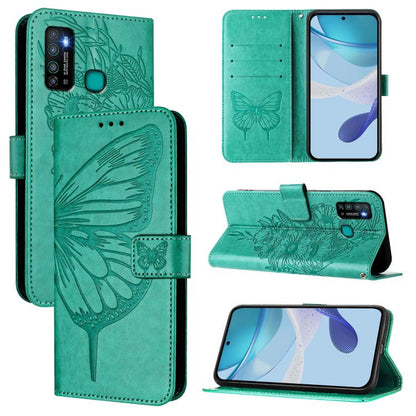 Embossed Butterfly Leather Phone Case, For Tecno Camon 20 Premier 5G, For Tecno Camon 20 Pro 5G, For Tecno Camon 20 / 20 Pro 4G, For Tecno Spark Go 2023/Pop 7/Pop 7 Pro, For Tecno Spark 9, For Tecno Pop 5c / Itel A23 Pro/A17                            ...