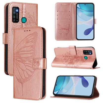 Embossed Butterfly Leather Phone Case, For Tecno Camon 20 Premier 5G, For Tecno Camon 20 Pro 5G, For Tecno Camon 20 / 20 Pro 4G, For Tecno Spark Go 2023/Pop 7/Pop 7 Pro, For Tecno Spark 9, For Tecno Pop 5c / Itel A23 Pro/A17                            ...