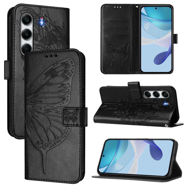 Embossed Butterfly Leather Phone Case, For Tecno Camon 50 4G, For Tenco Pova Slirm / Spark Slirm, For Tecno Camon 40 Pro 4G, For Tecno Camon 40 Premier, For Tecno Camon 40 4G, For Tecno Spark 30 5G / Pova 6 Neo 5G, For Tecno Spark 30 5G / 6 Neo 5G     ...