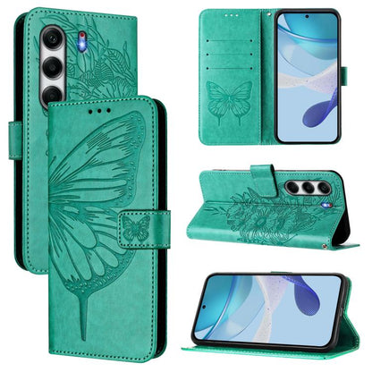 Embossed Butterfly Leather Phone Case, For Tecno Camon 50 4G, For Tenco Pova Slirm / Spark Slirm, For Tecno Camon 40 Pro 4G, For Tecno Camon 40 Premier, For Tecno Camon 40 4G, For Tecno Spark 30 5G / Pova 6 Neo 5G, For Tecno Spark 30 5G / 6 Neo 5G     ...