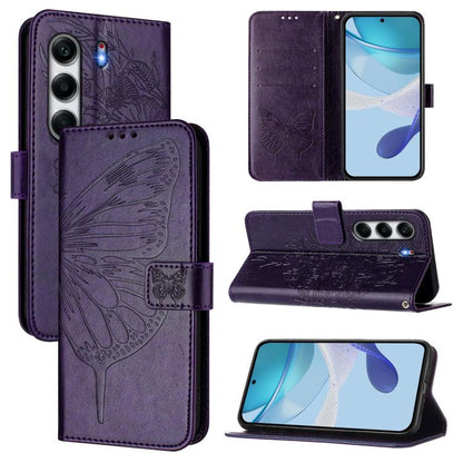 Embossed Butterfly Leather Phone Case, For Tecno Camon 50 4G, For Tenco Pova Slirm / Spark Slirm, For Tecno Camon 40 Pro 4G, For Tecno Camon 40 Premier, For Tecno Camon 40 4G, For Tecno Spark 30 5G / Pova 6 Neo 5G, For Tecno Spark 30 5G / 6 Neo 5G     ...
