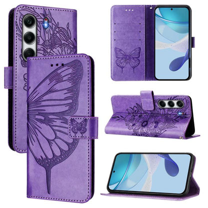 Embossed Butterfly Leather Phone Case, For Tecno Camon 50 4G, For Tenco Pova Slirm / Spark Slirm, For Tecno Camon 40 Pro 4G, For Tecno Camon 40 Premier, For Tecno Camon 40 4G, For Tecno Spark 30 5G / Pova 6 Neo 5G, For Tecno Spark 30 5G / 6 Neo 5G     ...