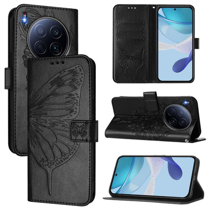 Embossed Butterfly Leather Phone Case, For Tecno Camon 50 4G, For Tenco Pova Slirm / Spark Slirm, For Tecno Camon 40 Pro 4G, For Tecno Camon 40 Premier, For Tecno Camon 40 4G, For Tecno Spark 30 5G / Pova 6 Neo 5G, For Tecno Spark 30 5G / 6 Neo 5G     ...