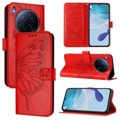 Embossed Butterfly Leather Phone Case, For Tecno Camon 50 4G, For Tenco Pova Slirm / Spark Slirm, For Tecno Camon 40 Pro 4G, For Tecno Camon 40 Premier, For Tecno Camon 40 4G, For Tecno Spark 30 5G / Pova 6 Neo 5G, For Tecno Spark 30 5G / 6 Neo 5G     ...