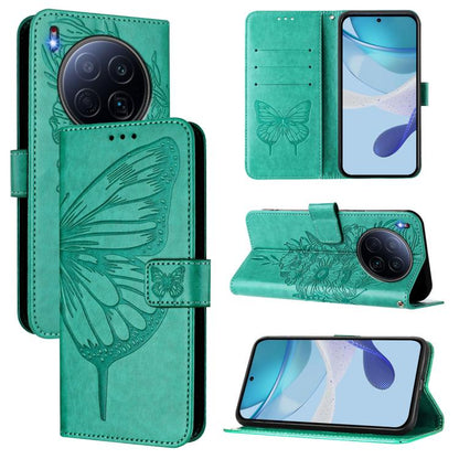 Embossed Butterfly Leather Phone Case, For Tecno Camon 50 4G, For Tenco Pova Slirm / Spark Slirm, For Tecno Camon 40 Pro 4G, For Tecno Camon 40 Premier, For Tecno Camon 40 4G, For Tecno Spark 30 5G / Pova 6 Neo 5G, For Tecno Spark 30 5G / 6 Neo 5G     ...
