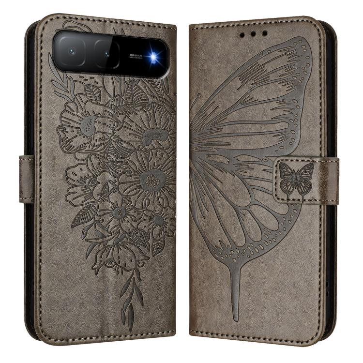 Embossed Butterfly Leather Phone Case, For Tecno Camon 50 4G, For Tenco Pova Slirm / Spark Slirm, For Tecno Camon 40 Pro 4G, For Tecno Camon 40 Premier, For Tecno Camon 40 4G, For Tecno Spark 30 5G / Pova 6 Neo 5G, For Tecno Spark 30 5G / 6 Neo 5G     ...