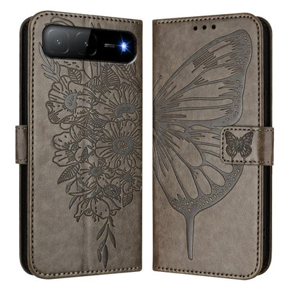 Embossed Butterfly Leather Phone Case, For Tecno Camon 50 4G, For Tenco Pova Slirm / Spark Slirm, For Tecno Camon 40 Pro 4G, For Tecno Camon 40 Premier, For Tecno Camon 40 4G, For Tecno Spark 30 5G / Pova 6 Neo 5G, For Tecno Spark 30 5G / 6 Neo 5G     ...