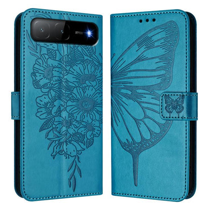 Embossed Butterfly Leather Phone Case, For Tecno Camon 50 4G, For Tenco Pova Slirm / Spark Slirm, For Tecno Camon 40 Pro 4G, For Tecno Camon 40 Premier, For Tecno Camon 40 4G, For Tecno Spark 30 5G / Pova 6 Neo 5G, For Tecno Spark 30 5G / 6 Neo 5G     ...