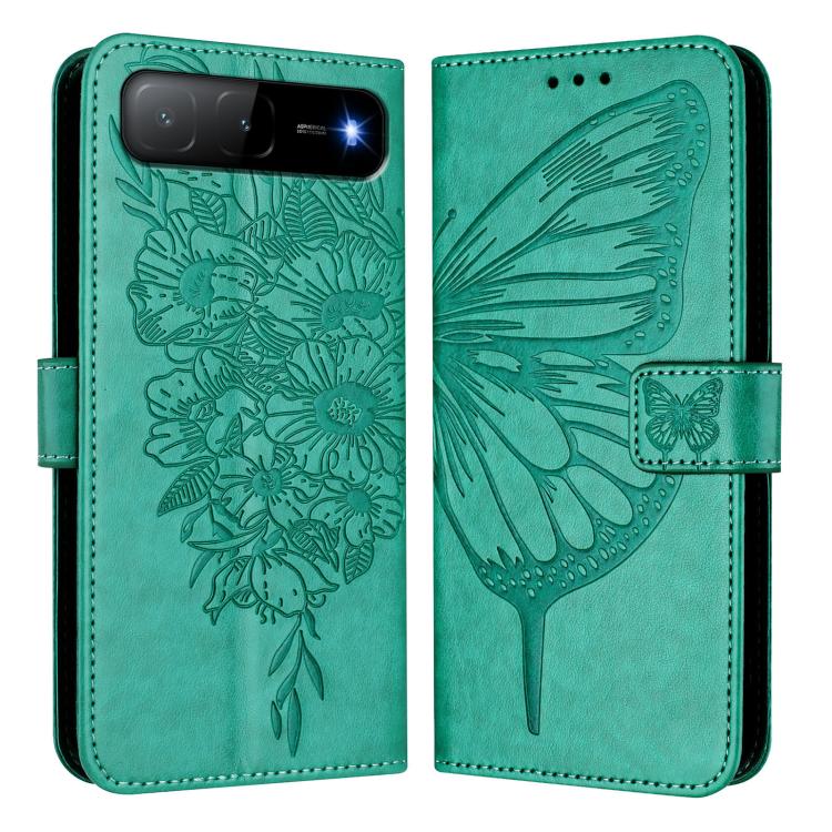 Embossed Butterfly Leather Phone Case, For Tecno Camon 50 4G, For Tenco Pova Slirm / Spark Slirm, For Tecno Camon 40 Pro 4G, For Tecno Camon 40 Premier, For Tecno Camon 40 4G, For Tecno Spark 30 5G / Pova 6 Neo 5G, For Tecno Spark 30 5G / 6 Neo 5G     ...