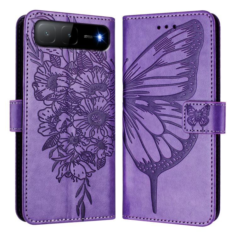 Embossed Butterfly Leather Phone Case, For Tecno Camon 50 4G, For Tenco Pova Slirm / Spark Slirm, For Tecno Camon 40 Pro 4G, For Tecno Camon 40 Premier, For Tecno Camon 40 4G, For Tecno Spark 30 5G / Pova 6 Neo 5G, For Tecno Spark 30 5G / 6 Neo 5G     ...