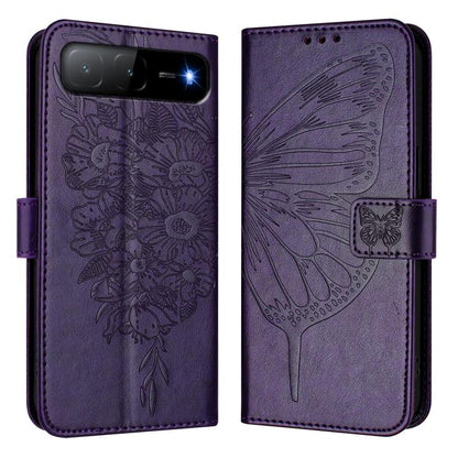 Embossed Butterfly Leather Phone Case, For Tecno Camon 50 4G, For Tenco Pova Slirm / Spark Slirm, For Tecno Camon 40 Pro 4G, For Tecno Camon 40 Premier, For Tecno Camon 40 4G, For Tecno Spark 30 5G / Pova 6 Neo 5G, For Tecno Spark 30 5G / 6 Neo 5G     ...