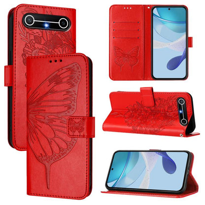 Embossed Butterfly Leather Phone Case, For Tecno Camon 50 4G, For Tenco Pova Slirm / Spark Slirm, For Tecno Camon 40 Pro 4G, For Tecno Camon 40 Premier, For Tecno Camon 40 4G, For Tecno Spark 30 5G / Pova 6 Neo 5G, For Tecno Spark 30 5G / 6 Neo 5G     ...