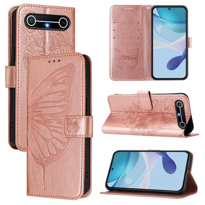 Embossed Butterfly Leather Phone Case, For Tecno Camon 50 4G, For Tenco Pova Slirm / Spark Slirm, For Tecno Camon 40 Pro 4G, For Tecno Camon 40 Premier, For Tecno Camon 40 4G, For Tecno Spark 30 5G / Pova 6 Neo 5G, For Tecno Spark 30 5G / 6 Neo 5G     ...
