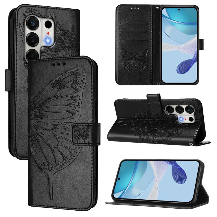 Embossed Butterfly Leather Phone Case, For Tecno Camon 50 4G, For Tenco Pova Slirm / Spark Slirm, For Tecno Camon 40 Pro 4G, For Tecno Camon 40 Premier, For Tecno Camon 40 4G, For Tecno Spark 30 5G / Pova 6 Neo 5G, For Tecno Spark 30 5G / 6 Neo 5G     ...