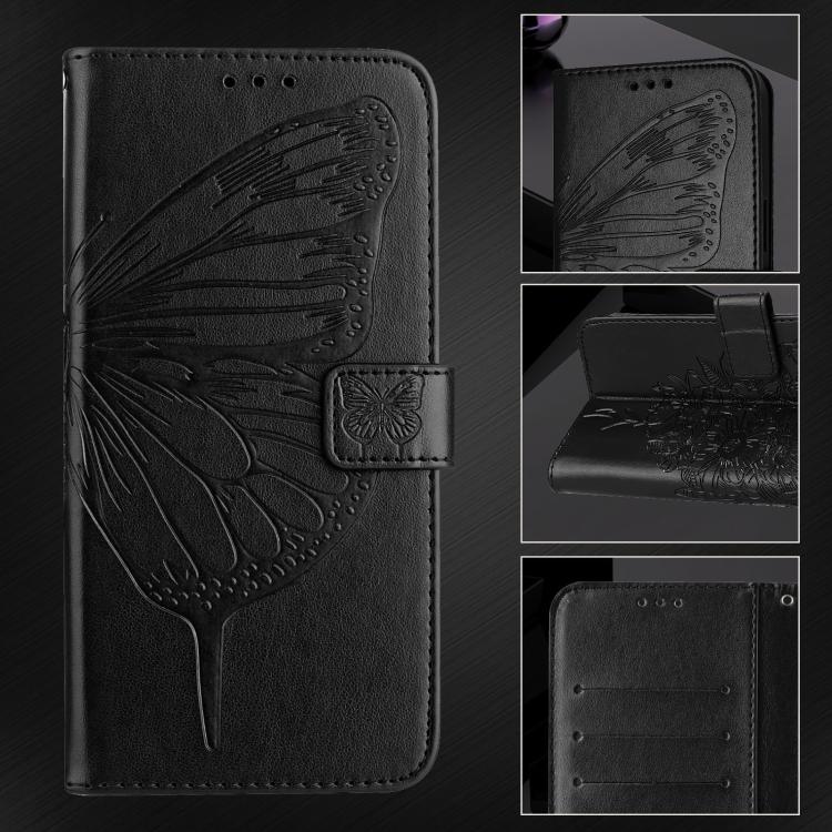 Embossed Butterfly Leather Phone Case, For Tecno Camon 50 4G, For Tenco Pova Slirm / Spark Slirm, For Tecno Camon 40 Pro 4G, For Tecno Camon 40 Premier, For Tecno Camon 40 4G, For Tecno Spark 30 5G / Pova 6 Neo 5G, For Tecno Spark 30 5G / 6 Neo 5G     ...