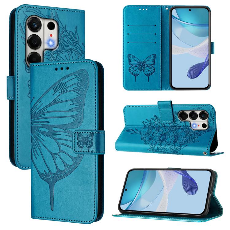 Embossed Butterfly Leather Phone Case, For Tecno Camon 50 4G, For Tenco Pova Slirm / Spark Slirm, For Tecno Camon 40 Pro 4G, For Tecno Camon 40 Premier, For Tecno Camon 40 4G, For Tecno Spark 30 5G / Pova 6 Neo 5G, For Tecno Spark 30 5G / 6 Neo 5G     ...