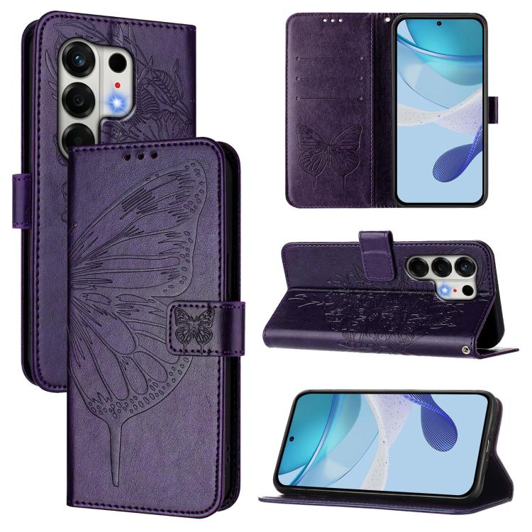 Embossed Butterfly Leather Phone Case, For Tecno Camon 50 4G, For Tenco Pova Slirm / Spark Slirm, For Tecno Camon 40 Pro 4G, For Tecno Camon 40 Premier, For Tecno Camon 40 4G, For Tecno Spark 30 5G / Pova 6 Neo 5G, For Tecno Spark 30 5G / 6 Neo 5G     ...
