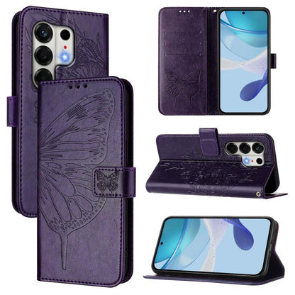 Embossed Butterfly Leather Phone Case, For Tecno Camon 50 4G, For Tenco Pova Slirm / Spark Slirm, For Tecno Camon 40 Pro 4G, For Tecno Camon 40 Premier, For Tecno Camon 40 4G, For Tecno Spark 30 5G / Pova 6 Neo 5G, For Tecno Spark 30 5G / 6 Neo 5G     ...