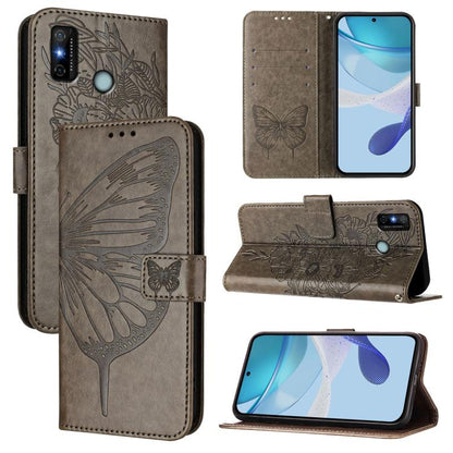 Embossed Butterfly Leather Phone Case, For Tecno Camon 20 Premier 5G, For Tecno Camon 20 Pro 5G, For Tecno Camon 20 / 20 Pro 4G, For Tecno Spark Go 2023/Pop 7/Pop 7 Pro, For Tecno Spark 9, For Tecno Pop 5c / Itel A23 Pro/A17                            ...