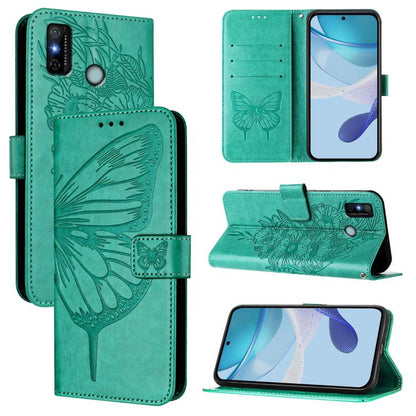 Embossed Butterfly Leather Phone Case, For Tecno Camon 20 Premier 5G, For Tecno Camon 20 Pro 5G, For Tecno Camon 20 / 20 Pro 4G, For Tecno Spark Go 2023/Pop 7/Pop 7 Pro, For Tecno Spark 9, For Tecno Pop 5c / Itel A23 Pro/A17                            ...