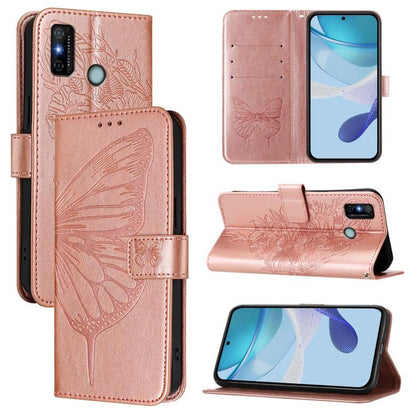 Embossed Butterfly Leather Phone Case, For Tecno Camon 20 Premier 5G, For Tecno Camon 20 Pro 5G, For Tecno Camon 20 / 20 Pro 4G, For Tecno Spark Go 2023/Pop 7/Pop 7 Pro, For Tecno Spark 9, For Tecno Pop 5c / Itel A23 Pro/A17                            ...