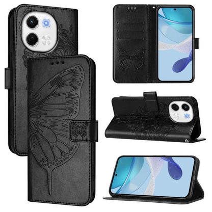 Embossed Butterfly Leather Phone Case, For Tecno Camon 50 4G, For Tenco Pova Slirm / Spark Slirm, For Tecno Camon 40 Pro 4G, For Tecno Camon 40 Premier, For Tecno Camon 40 4G, For Tecno Spark 30 5G / Pova 6 Neo 5G, For Tecno Spark 30 5G / 6 Neo 5G     ...