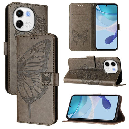 Embossed Butterfly Leather Phone Case, For Tecno Camon 50 4G, For Tenco Pova Slirm / Spark Slirm, For Tecno Camon 40 Pro 4G, For Tecno Camon 40 Premier, For Tecno Camon 40 4G, For Tecno Spark 30 5G / Pova 6 Neo 5G, For Tecno Spark 30 5G / 6 Neo 5G     ...